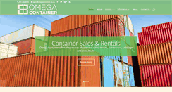 Desktop Screenshot of omegacontainer.co.za